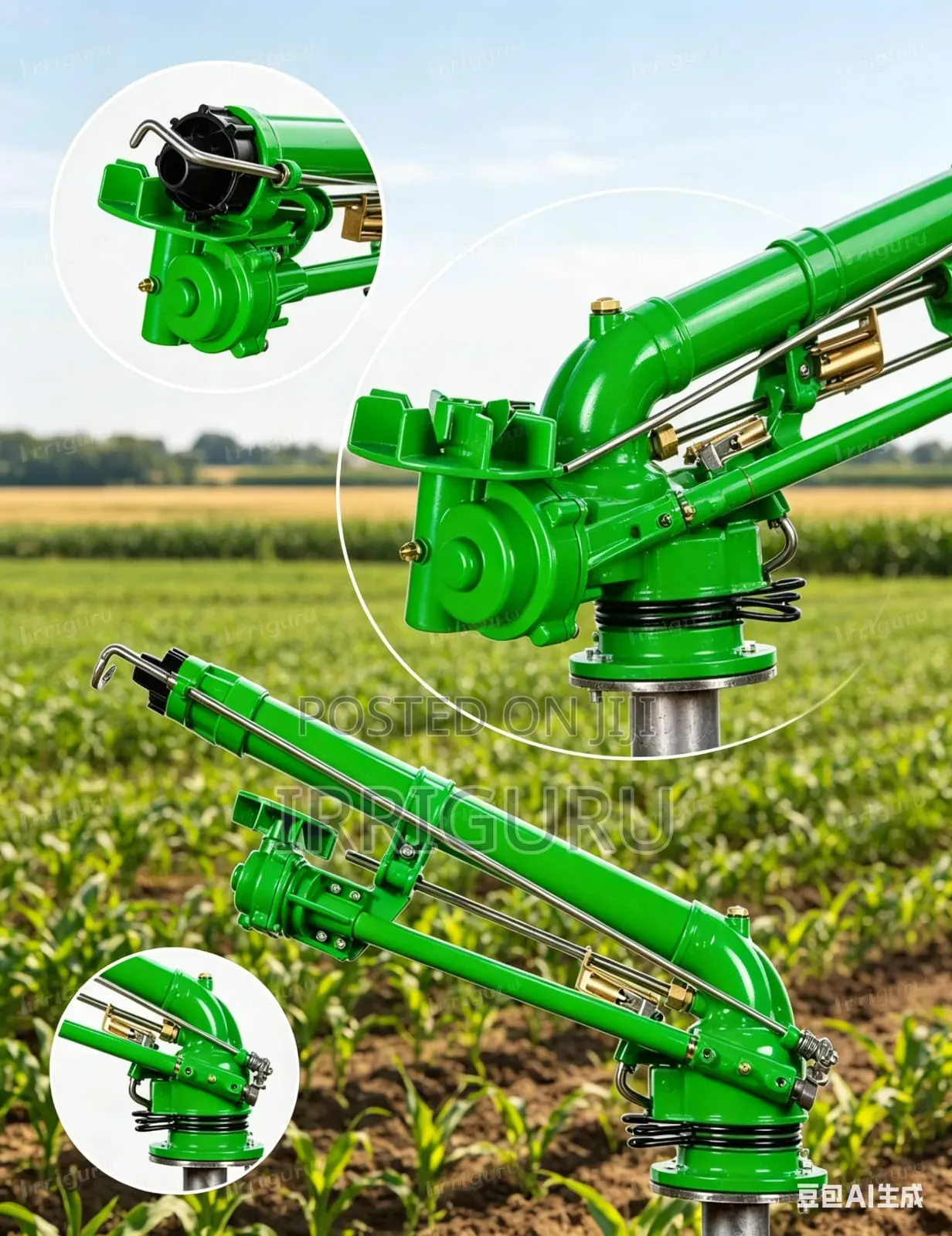 Gear-Driven-Sprinkler
