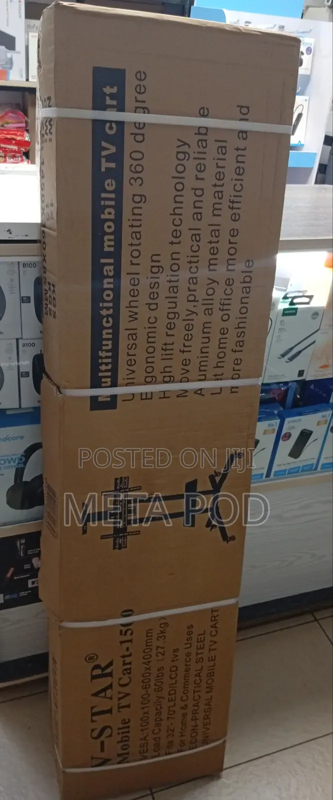 V-Star Multifunctional Mobile Tv Cart