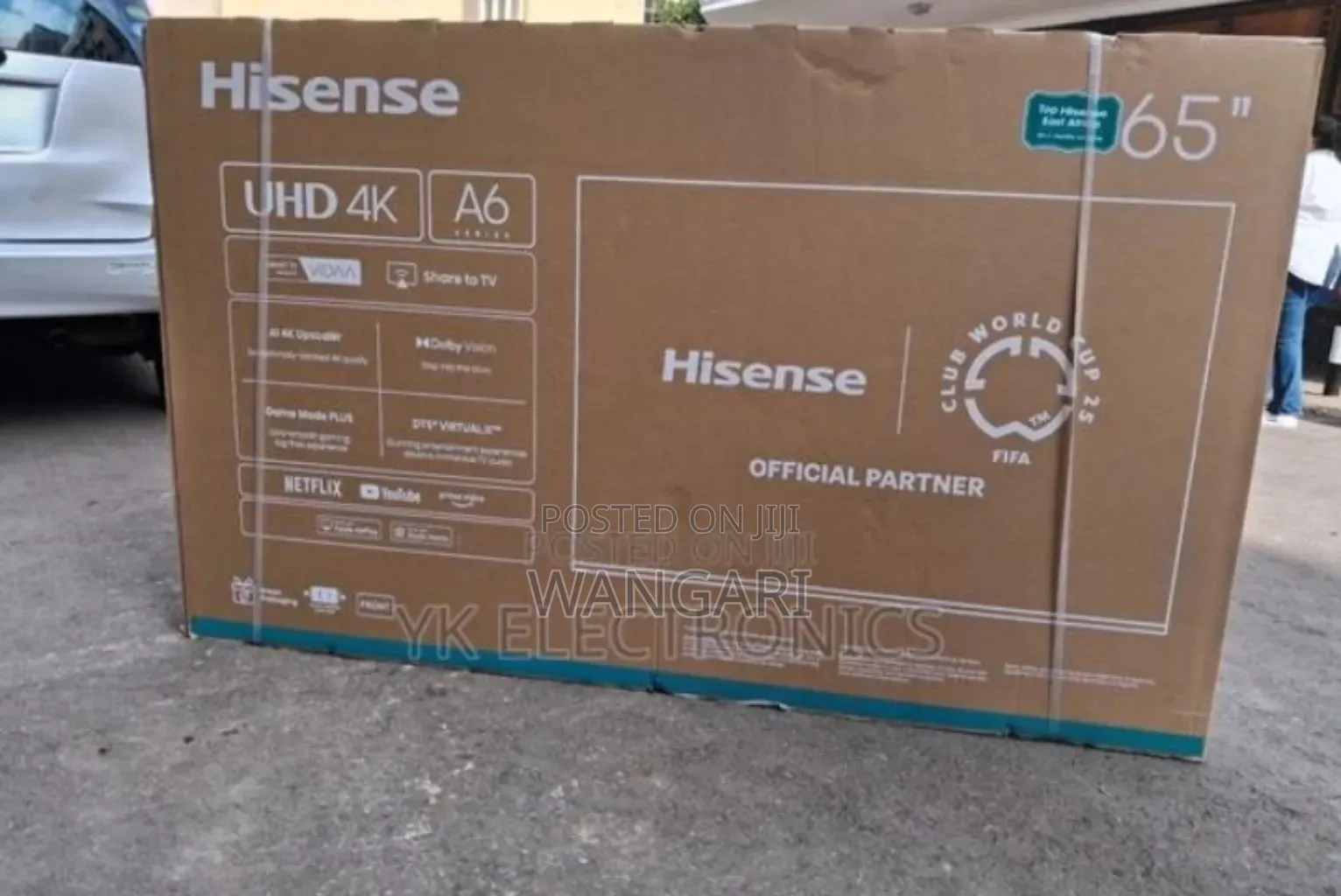 Pay Ond Delivery Hisense 65inch Smart Tv
