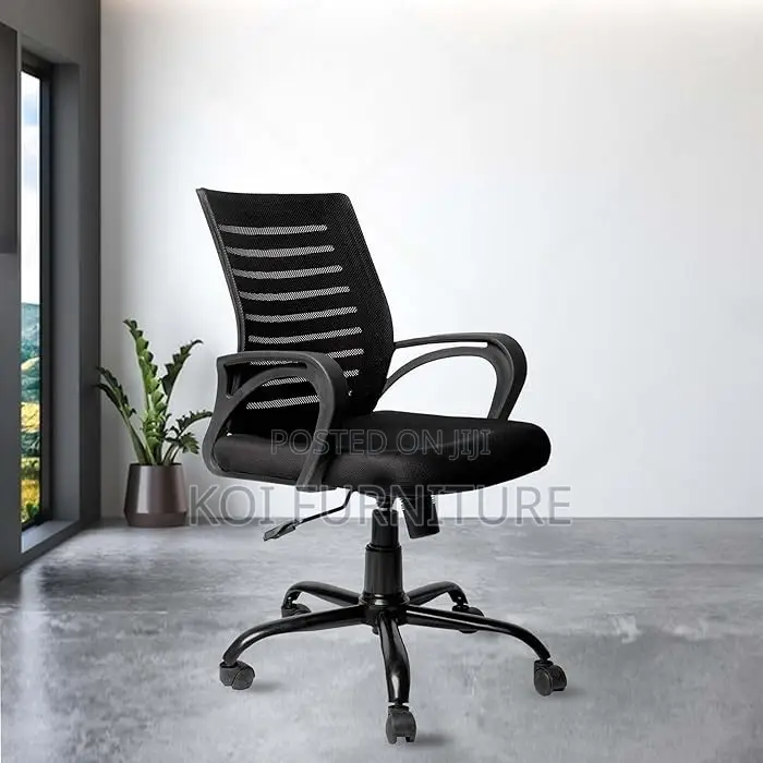 Office Chairs; Mesh Clerical Seat With Mid Backrest