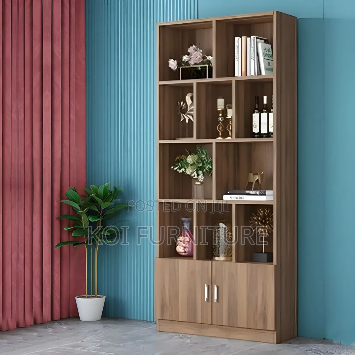 Office Cabinet; Wooden Classical Standard Bookcase
