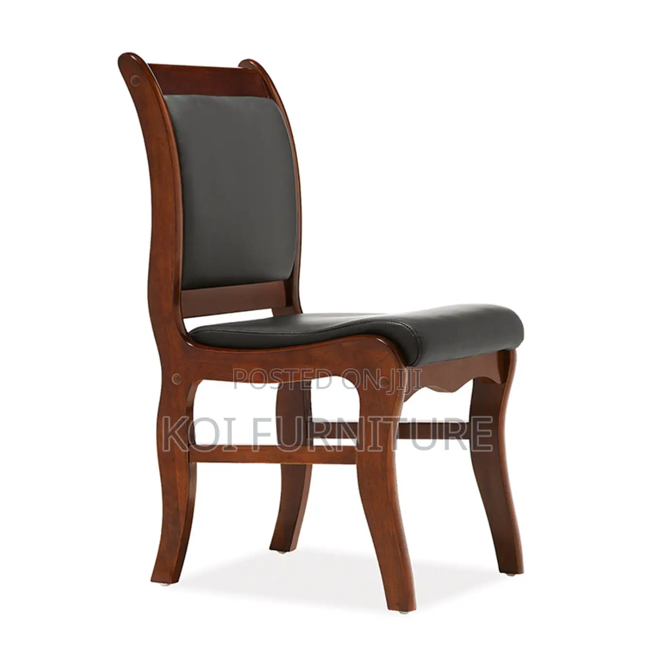 Office Chairs; Synthetic Leather Mahogany Conference Room Chairs