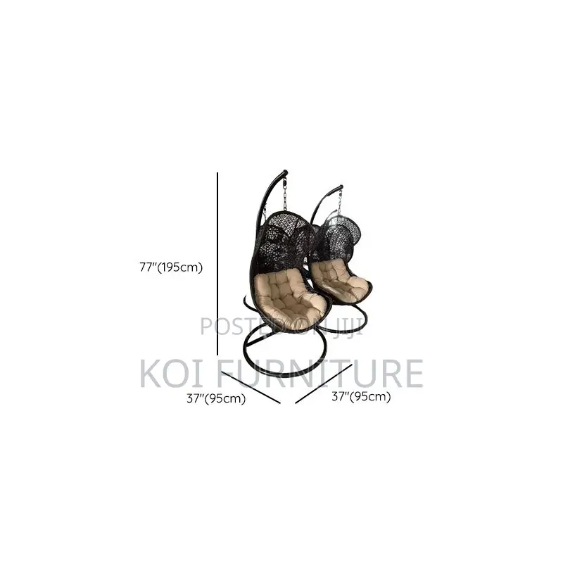Home Chairs; Hammock Alloy Porch Swing With Stand