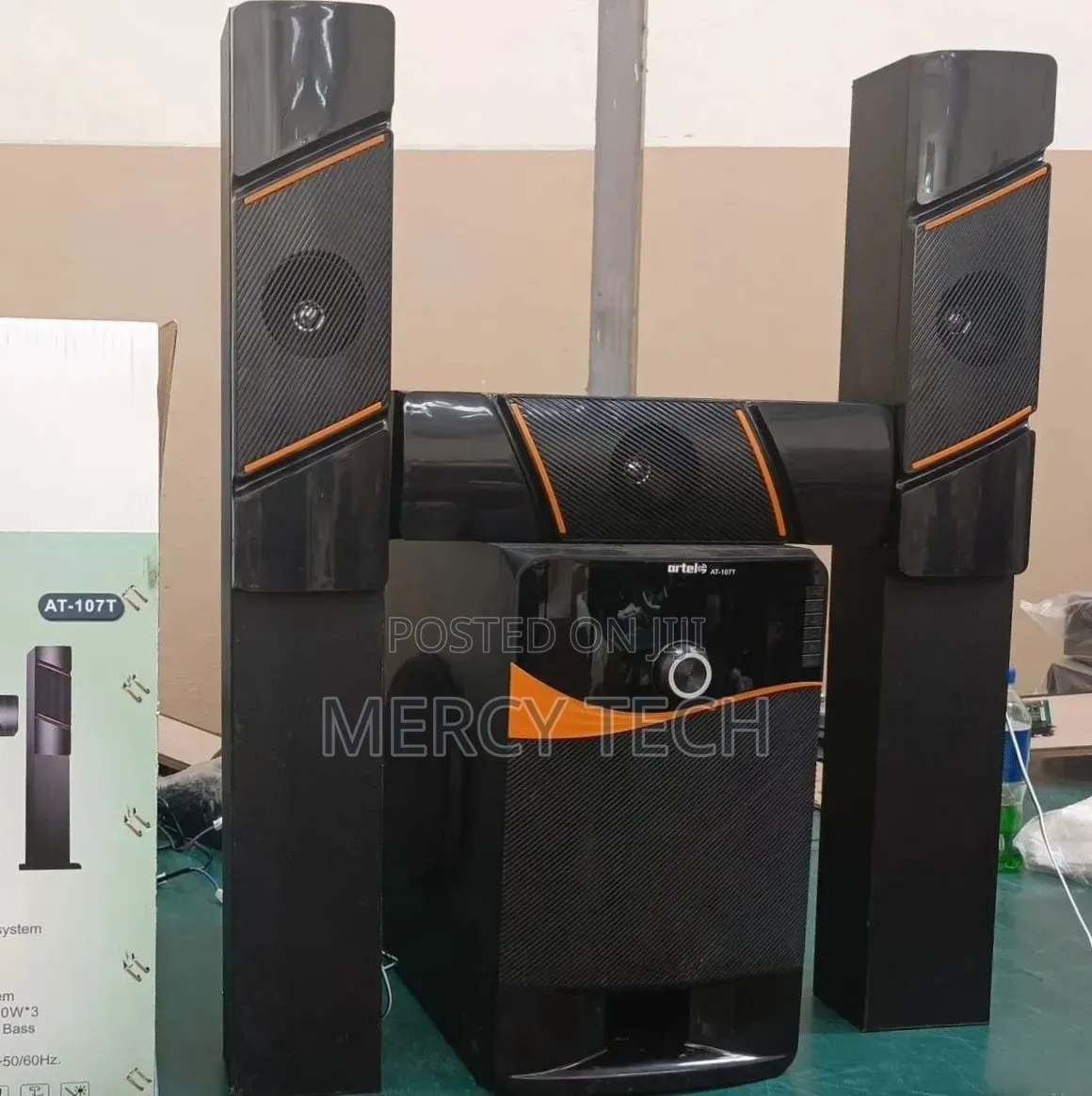 2.1ch Artel Sub Woofer System Bt/Usb/Fm Tall Boy(Model of V527)