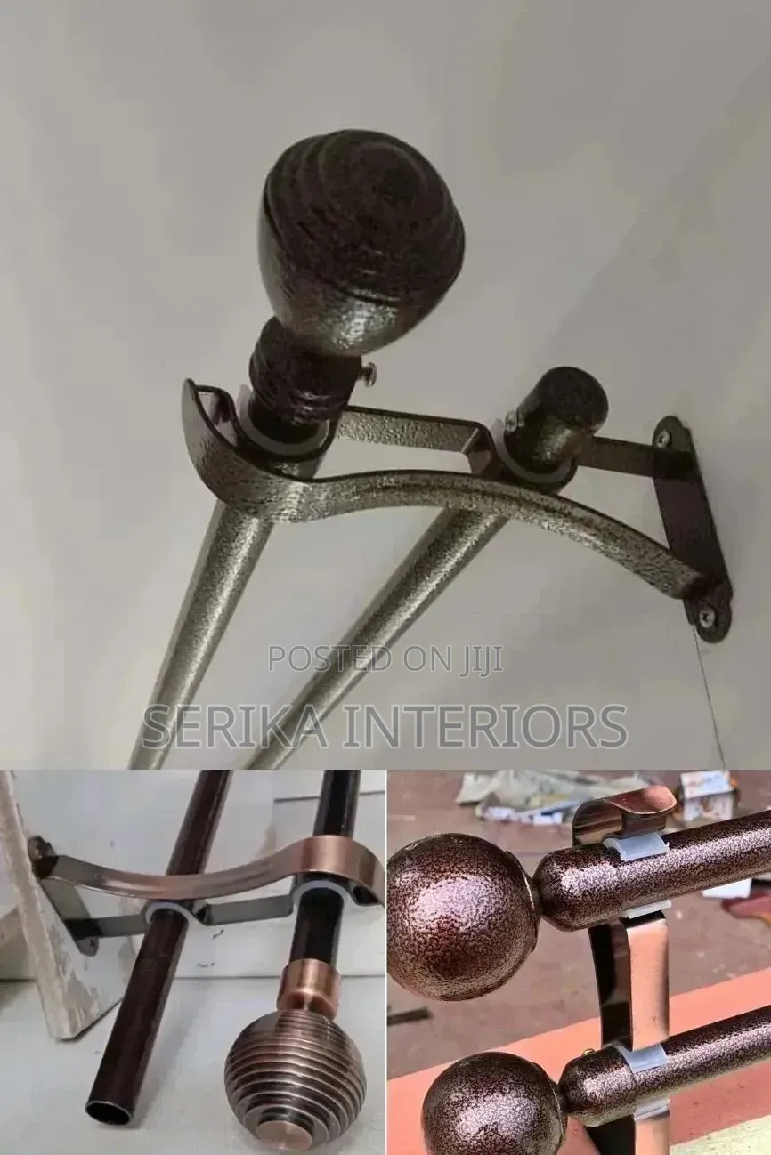Jua Kali Curtain Rods