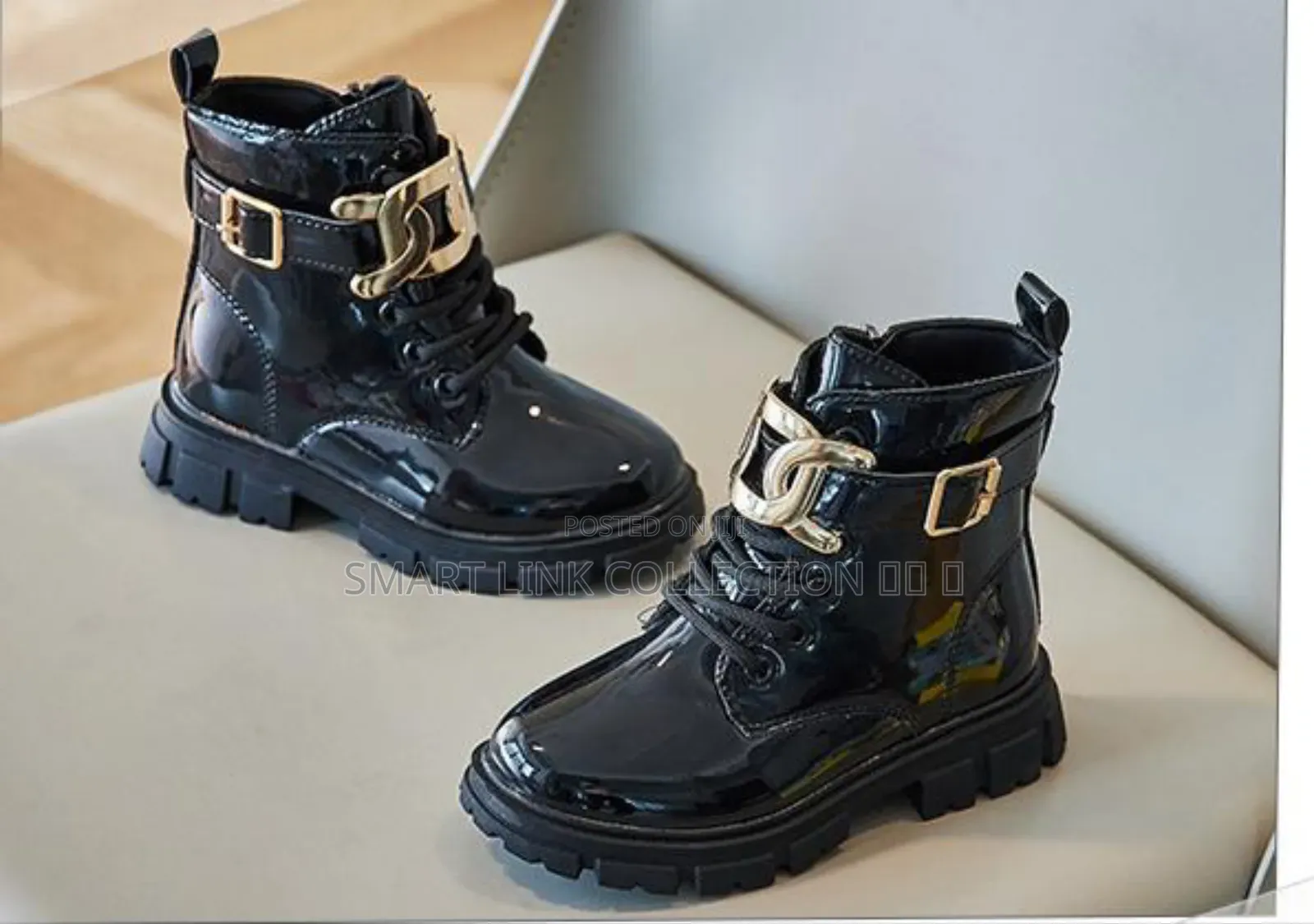 Kids Wetlook Boots