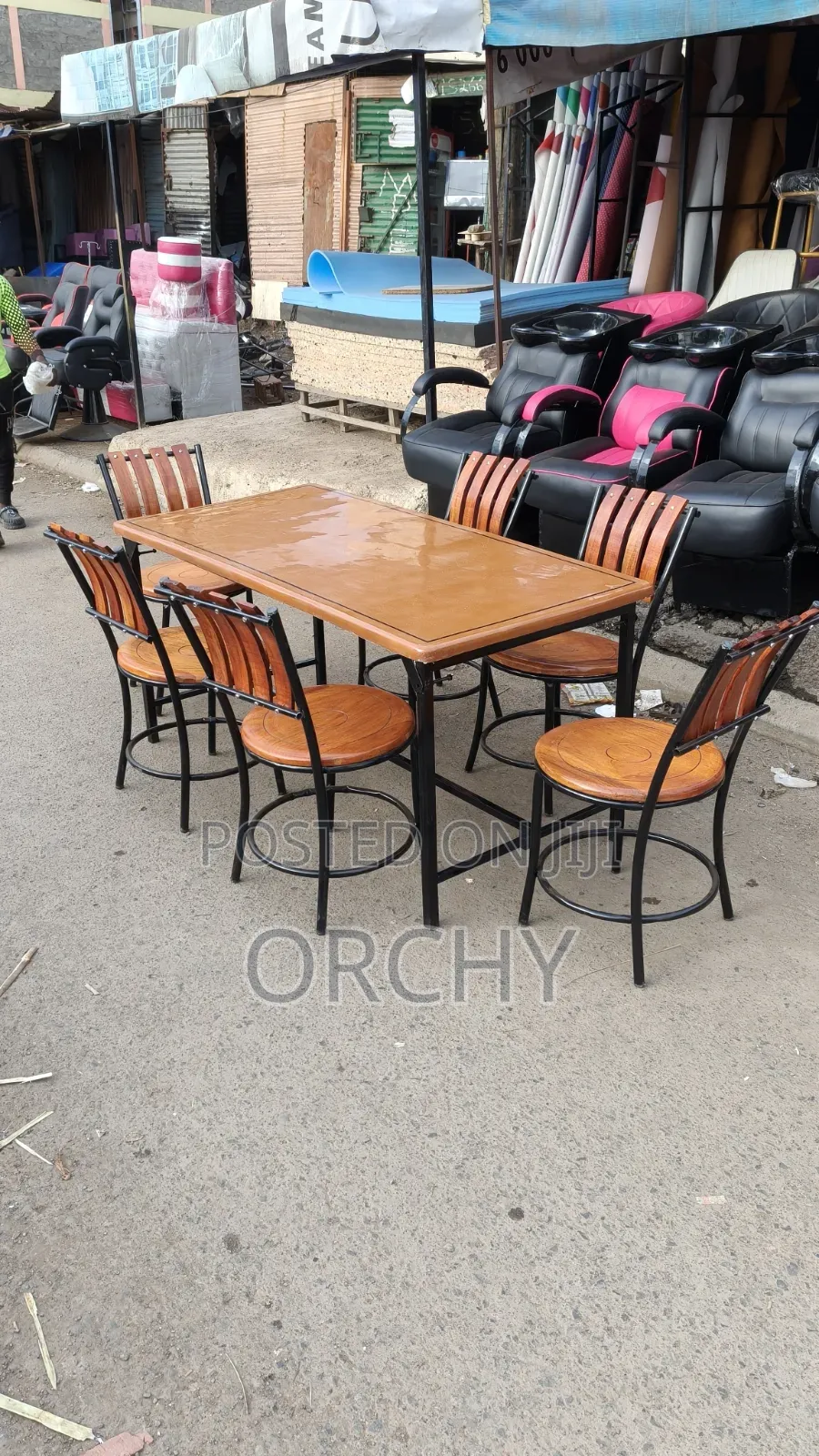 Mahogany Outdoor Seats