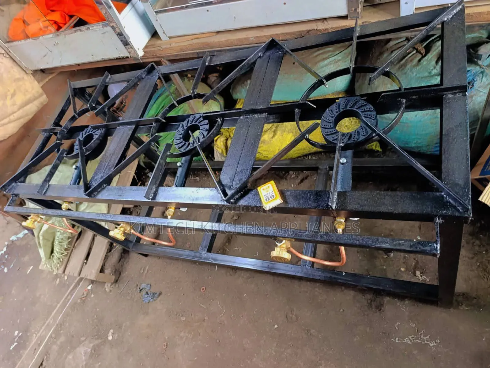 Mild Steel 3burner Cooker
