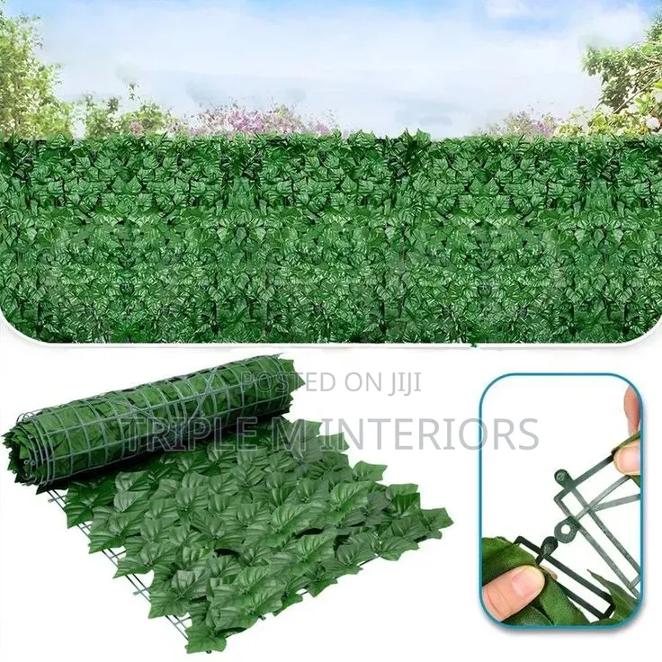 Artificial Boxwood Fence | Elegant Green Decor