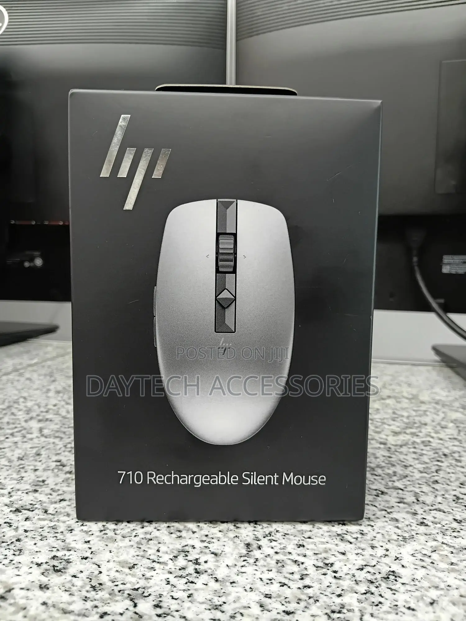 Hp 6e6f1aa 710 Rechargeable Silent Mouse 1200 Dpi 2.4 Ghz.