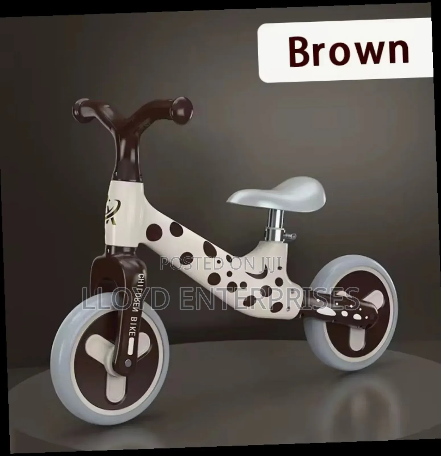 Brown Balance Bike