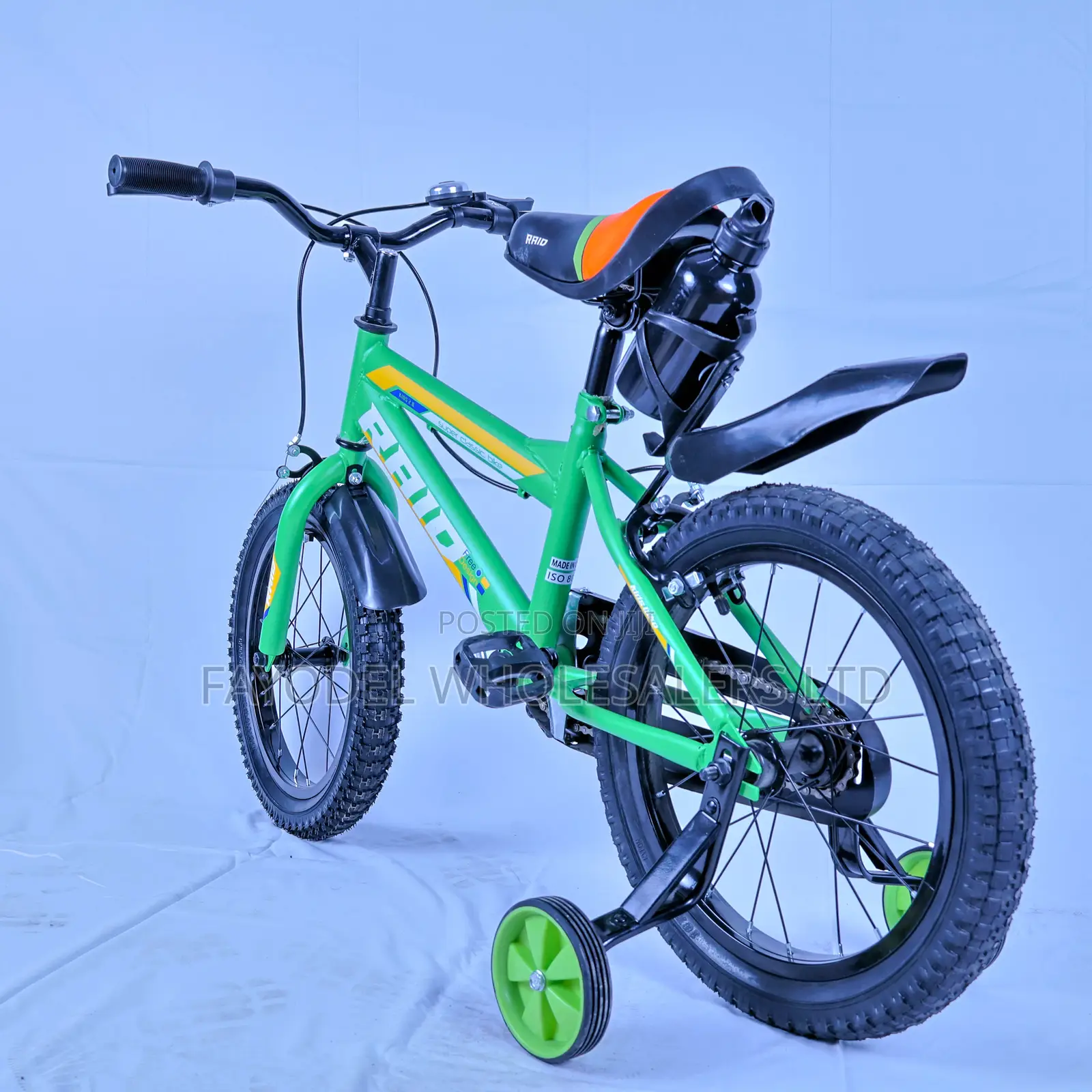 Age 4 to 7 Years Raid Size 16 Kids Bike