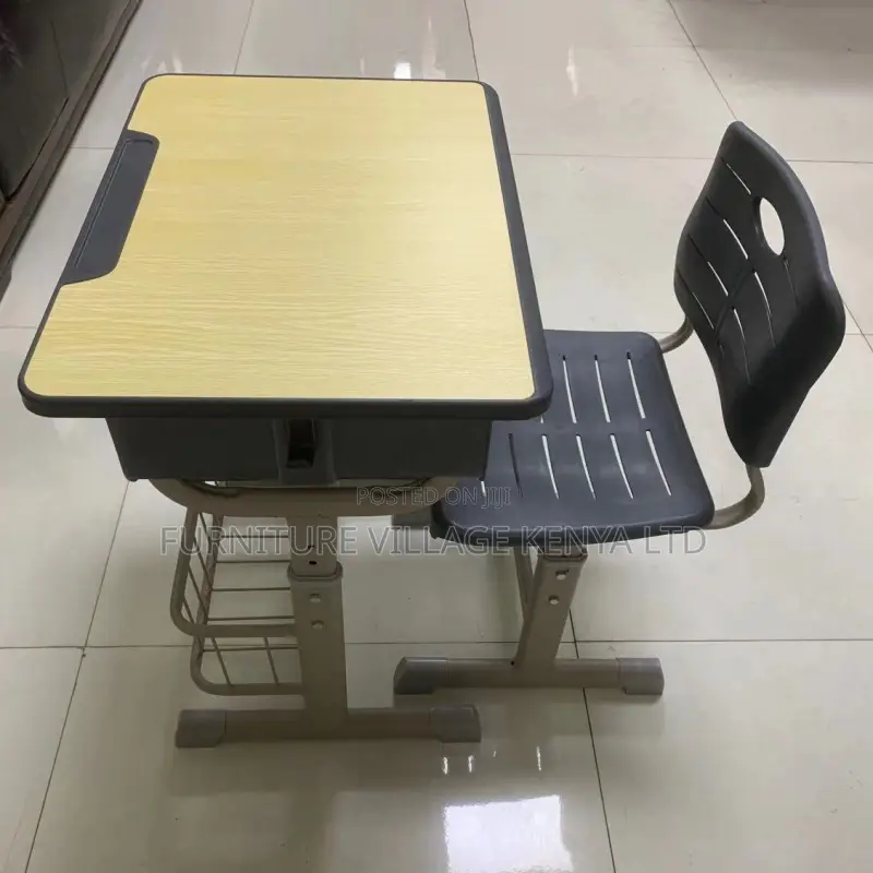 Plastic Adjustable Homework Desk and Chair Set