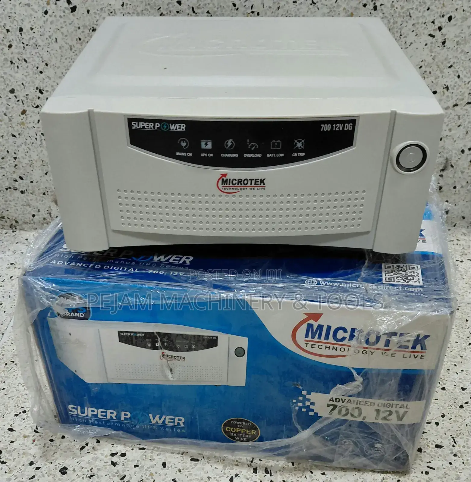 Microtek Inverter Charger 700w Super Power Ups 12v