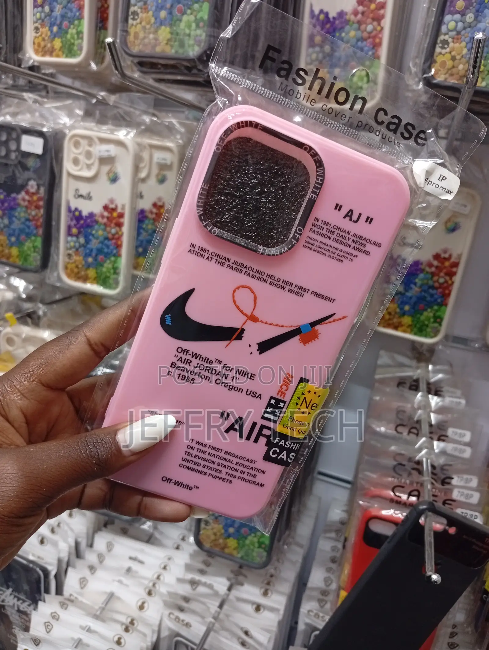 iPhone 14 Pro Max Phone Case by the Nike X Off-White Collaboration