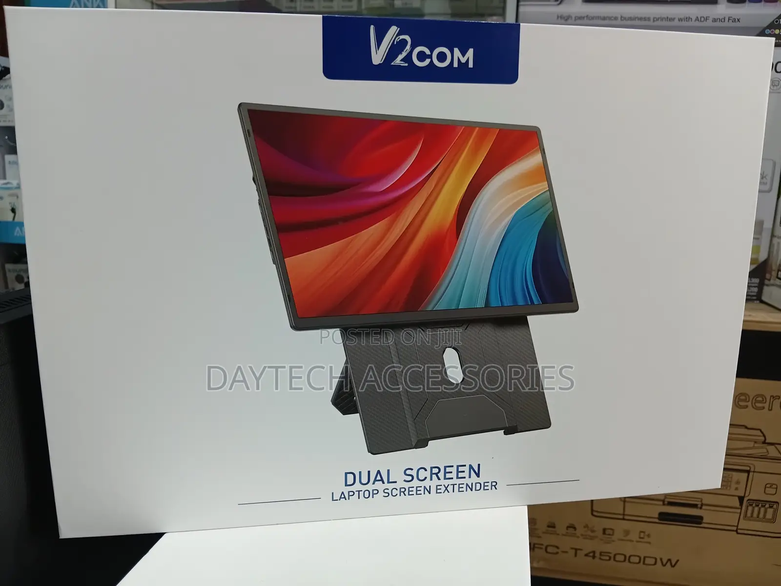 V2com N2 16" Portable Monitor Dual Screen Laptop Extender