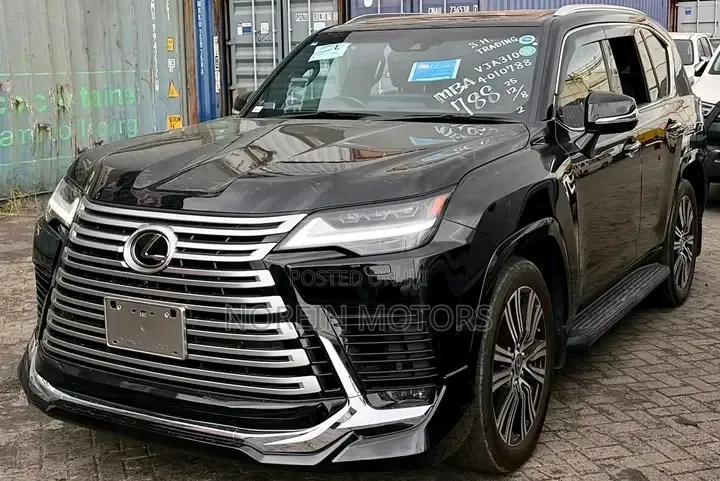 Lexus LX 2022 Matt Black