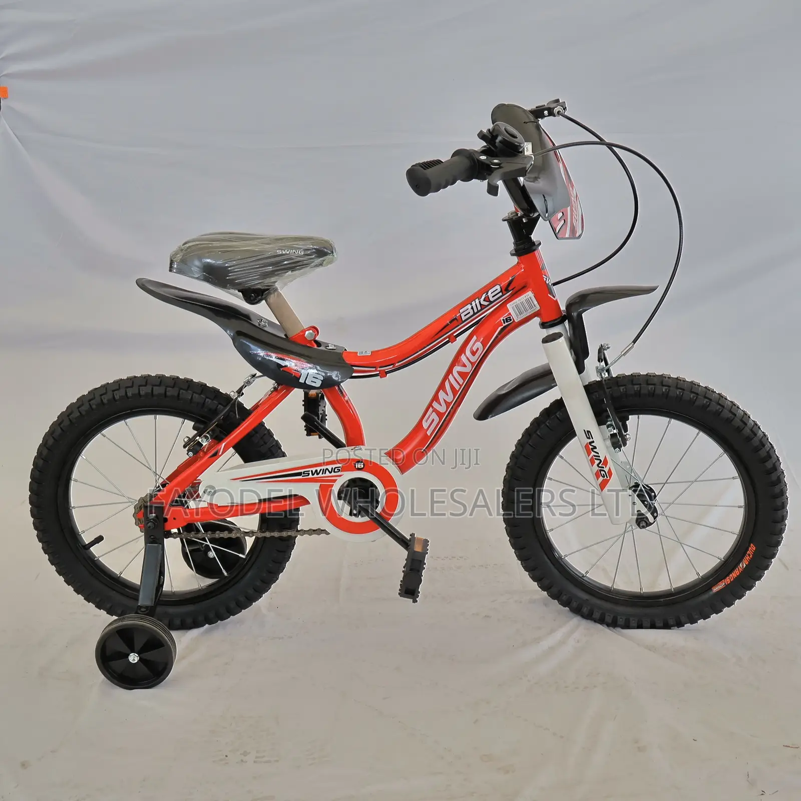 16” Swing Kids Bicycle – Strong Steel Frame With Training Support