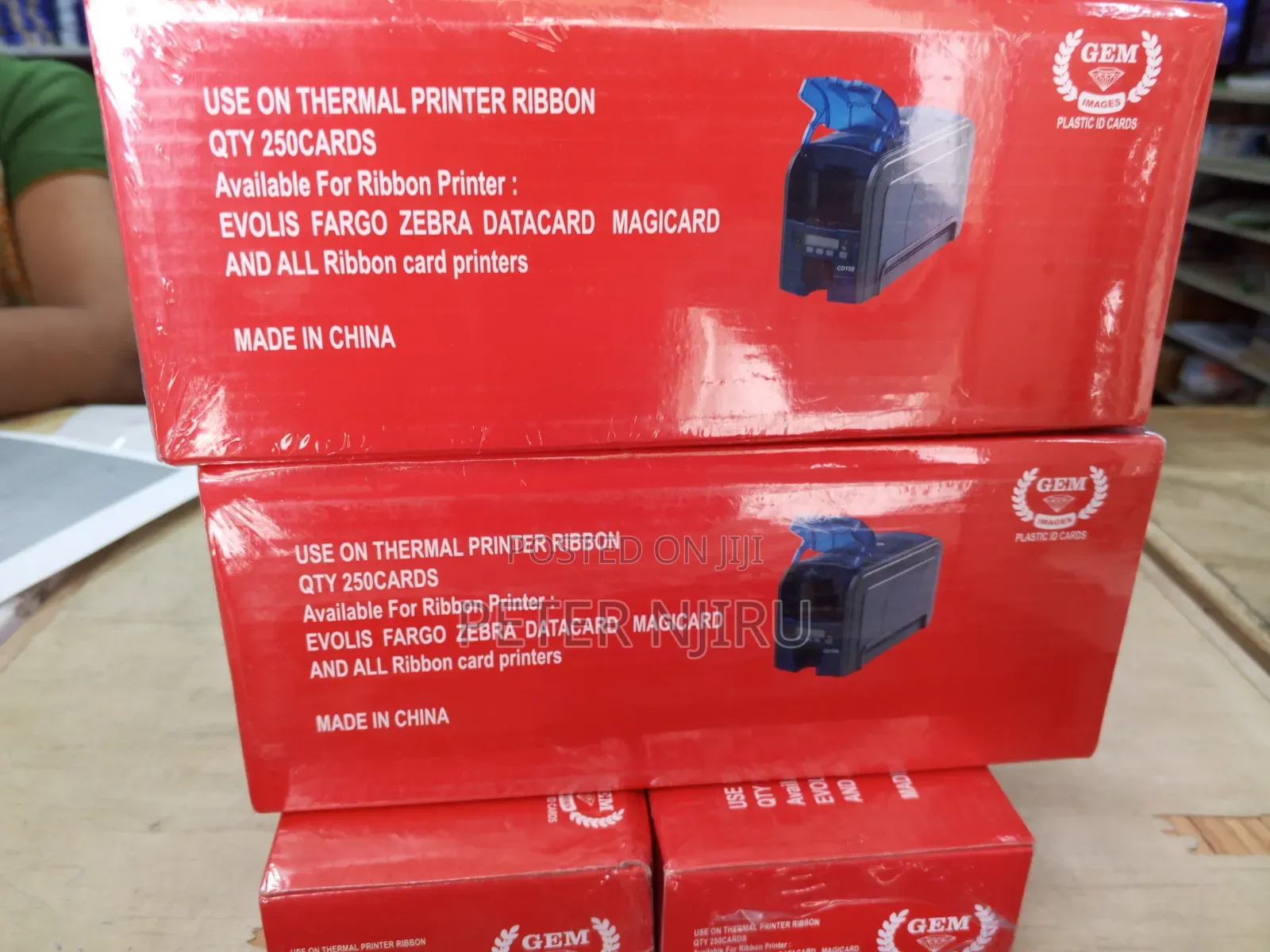 Gem Plastic Id Cards Suitable for Thermal Printer