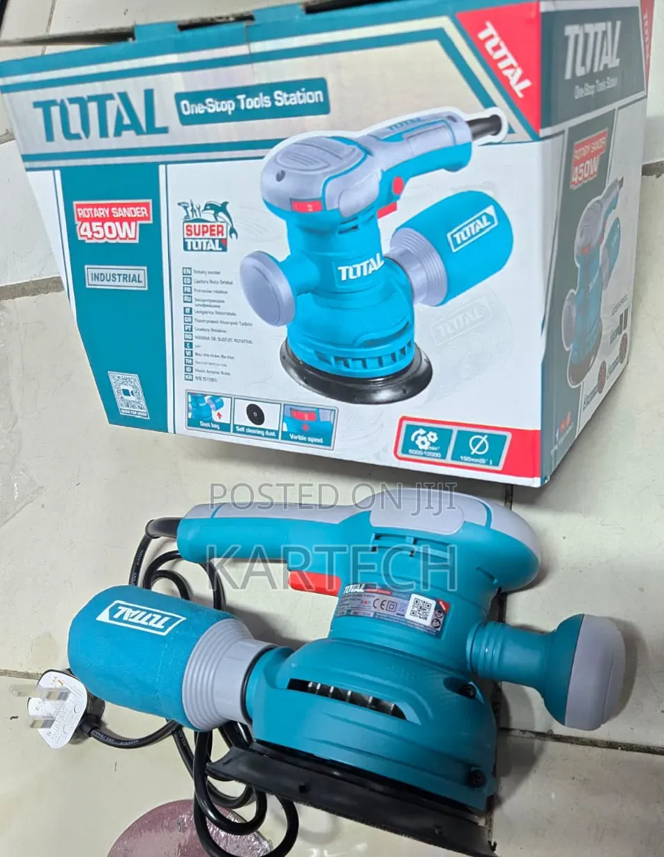 Total Heavy Duty 450w Finishing Sander – Wood Metal