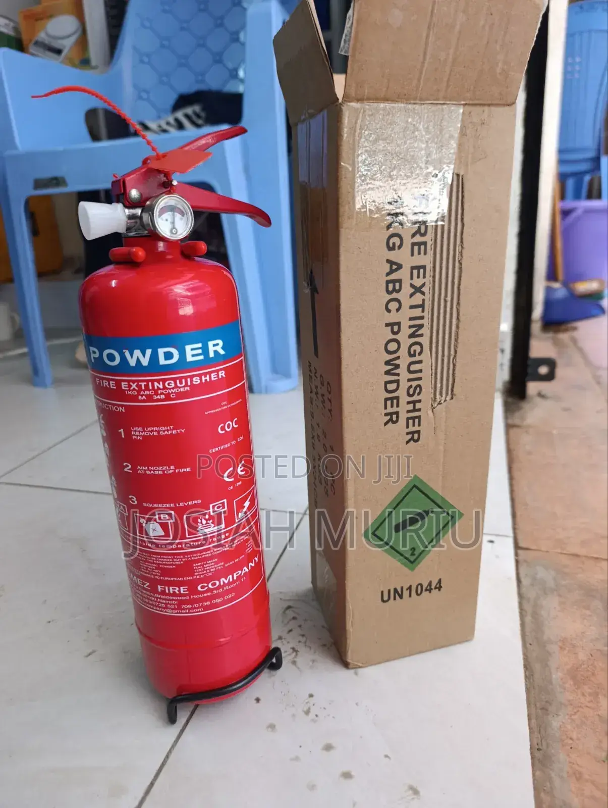 2kg Dry Powder Fire Extinguisher