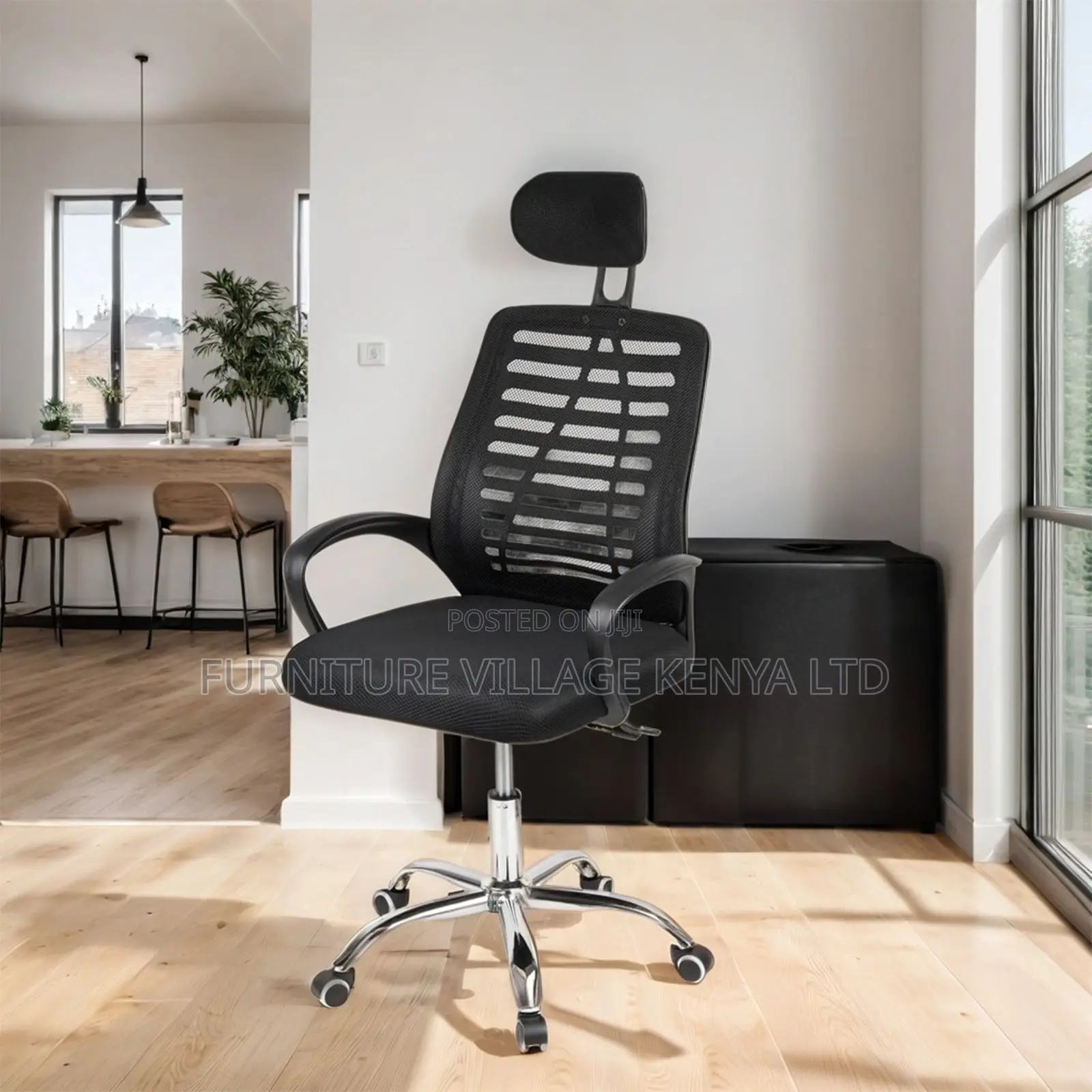 Swivel Mesh Breathable Headrest Task Chair