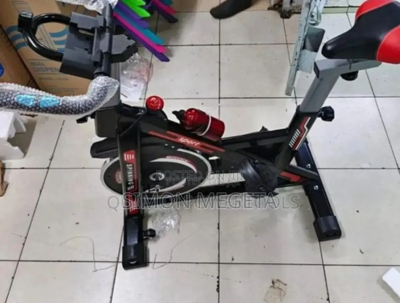 Supper Electric Digital Spinning Bike