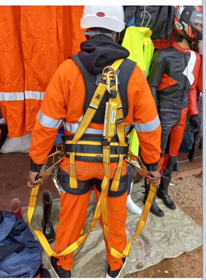 Vaultex Full Body Harness With Double Lanyard