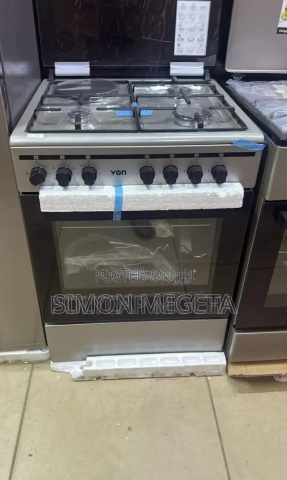 Pay on Delivery Von Simfer 60*60 3+1 Cooker