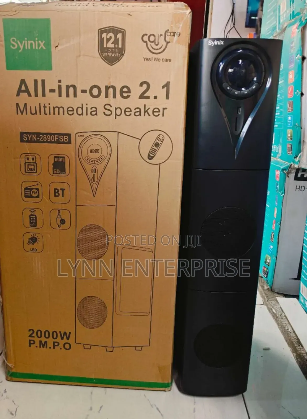 Syinix All in One 2.1 Powerful
Bass Multimedia Speaker
