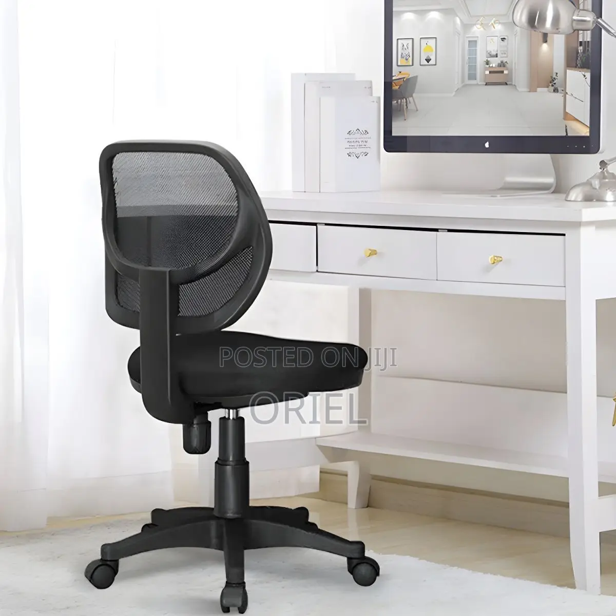 Office Chairs : Modern Adjustable Cashier Counter Chair Stool