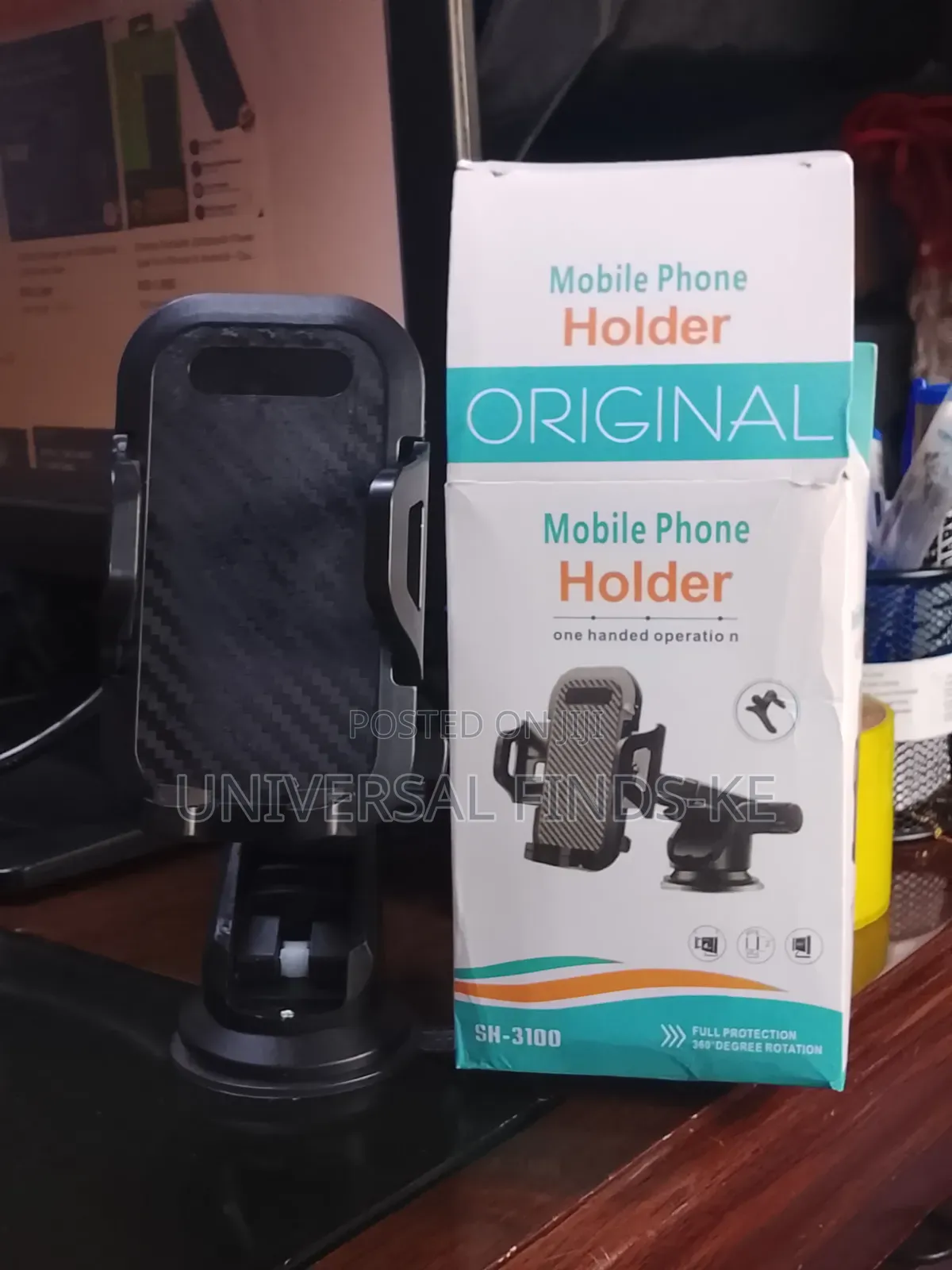 Long Neck Car Phone Holder Dashboards Windscreen