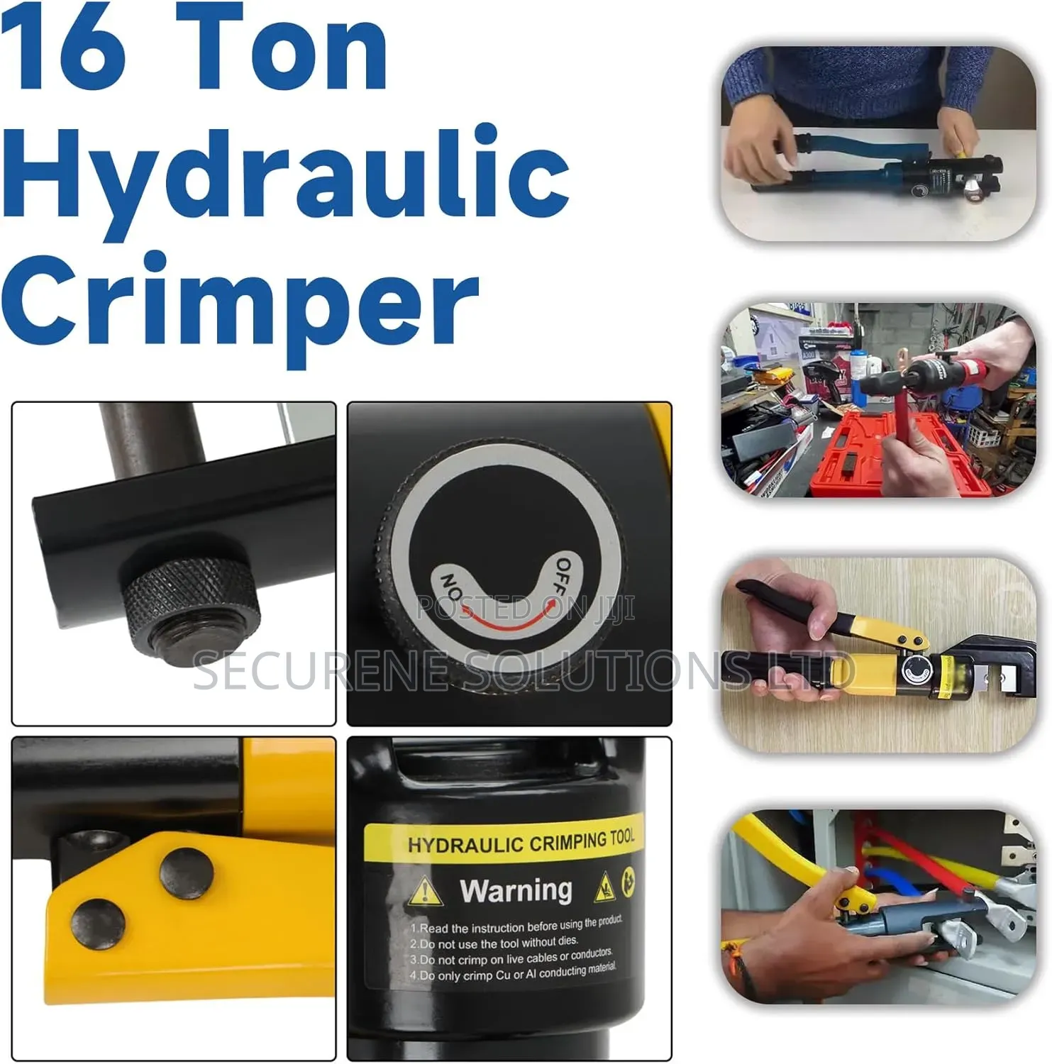 Yqk-300 Manual Hydraulic Crimping Tool