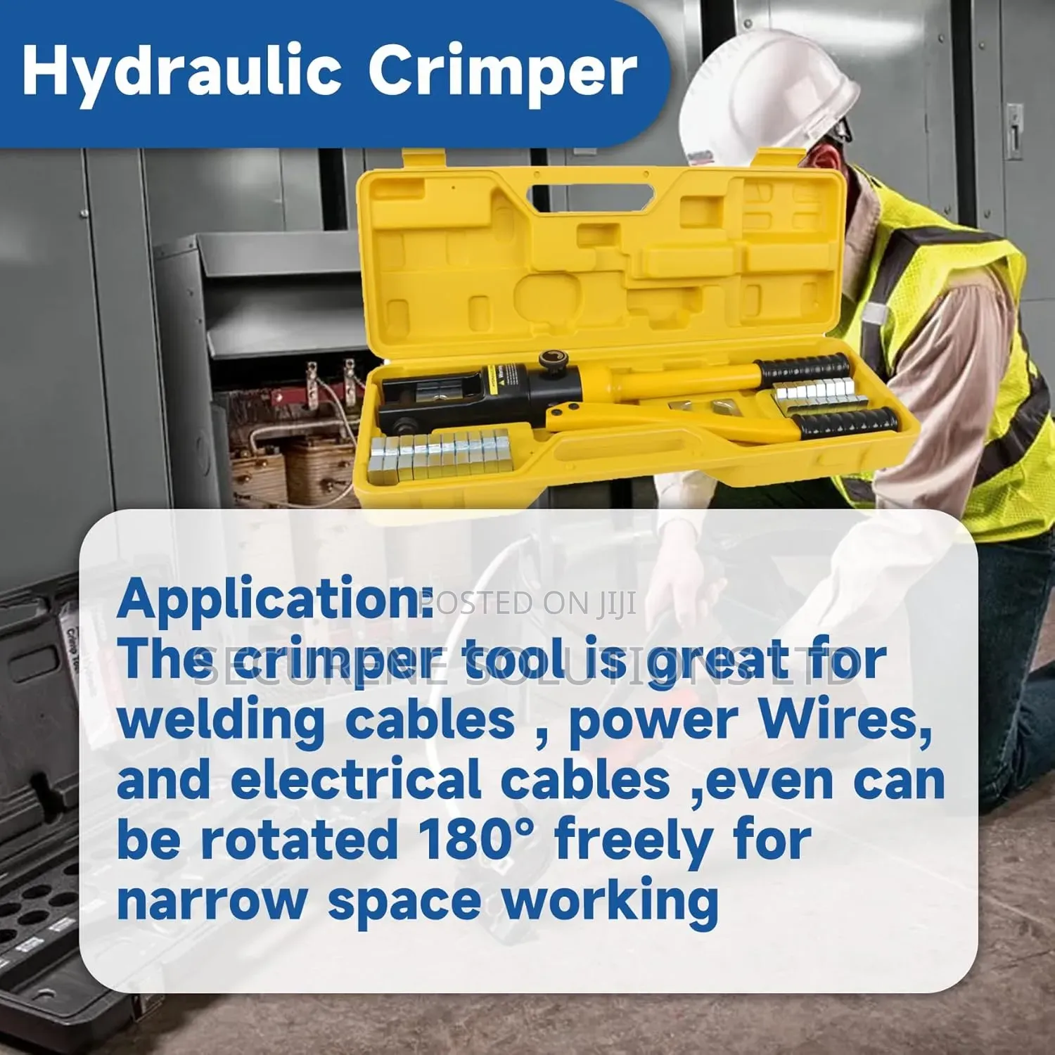 Yqk-300 Manual Hydraulic Crimping Tool