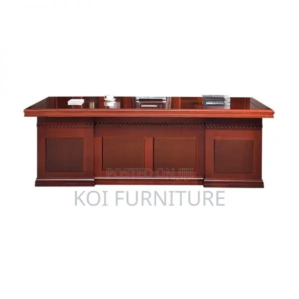 Office Desk; 1.6 Meter Executive Mahogany Seniors Offcie Desk