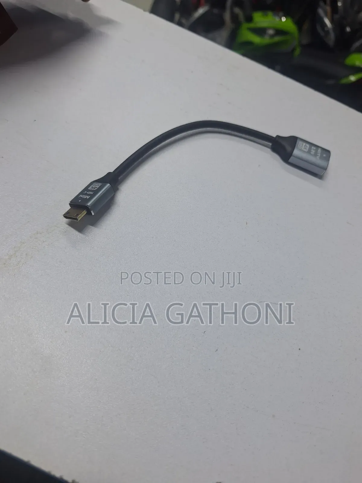 Mini Hdmi to Hdmi Male Adapter
