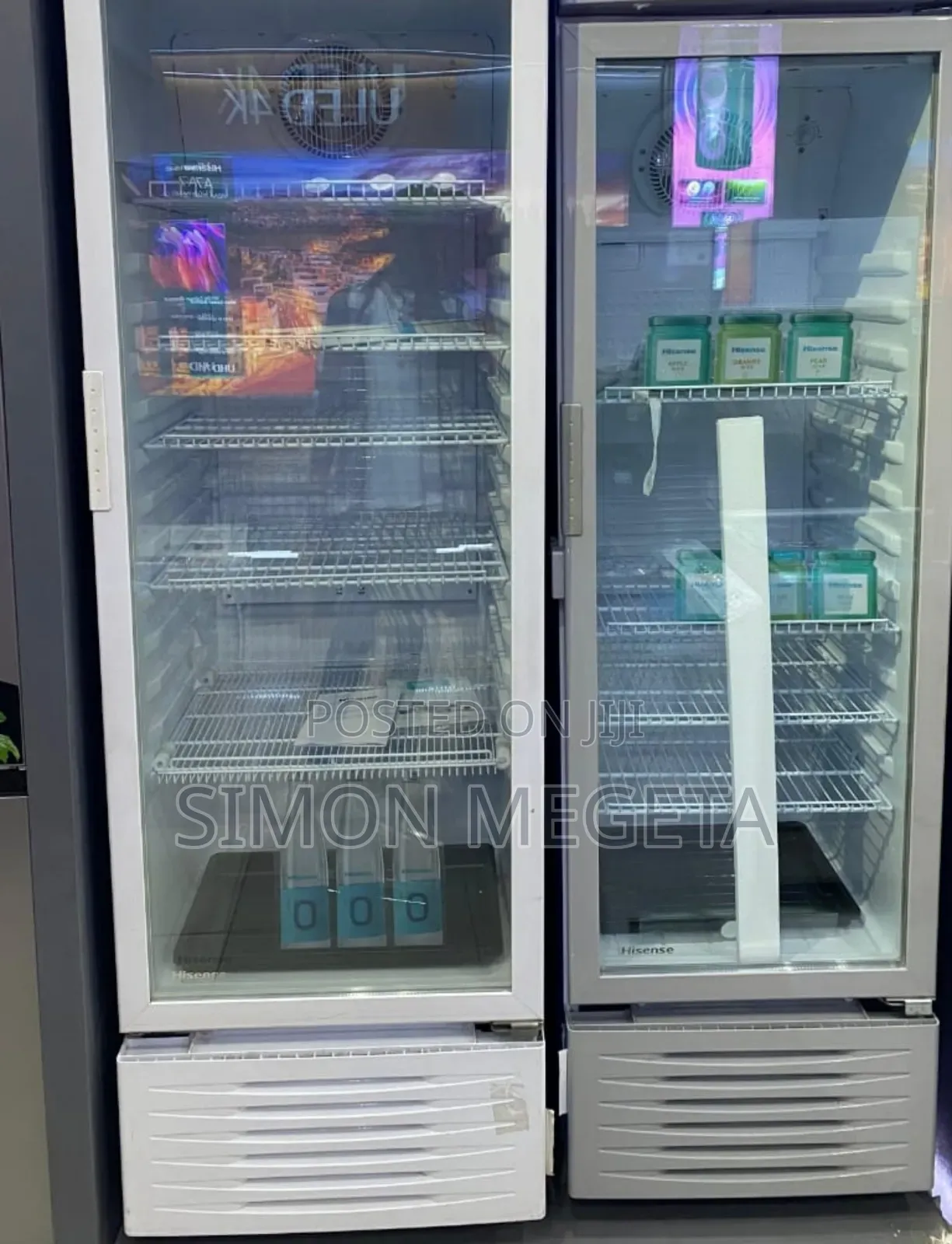 Hisense Showcase Fridge 758 Litres Side by Side