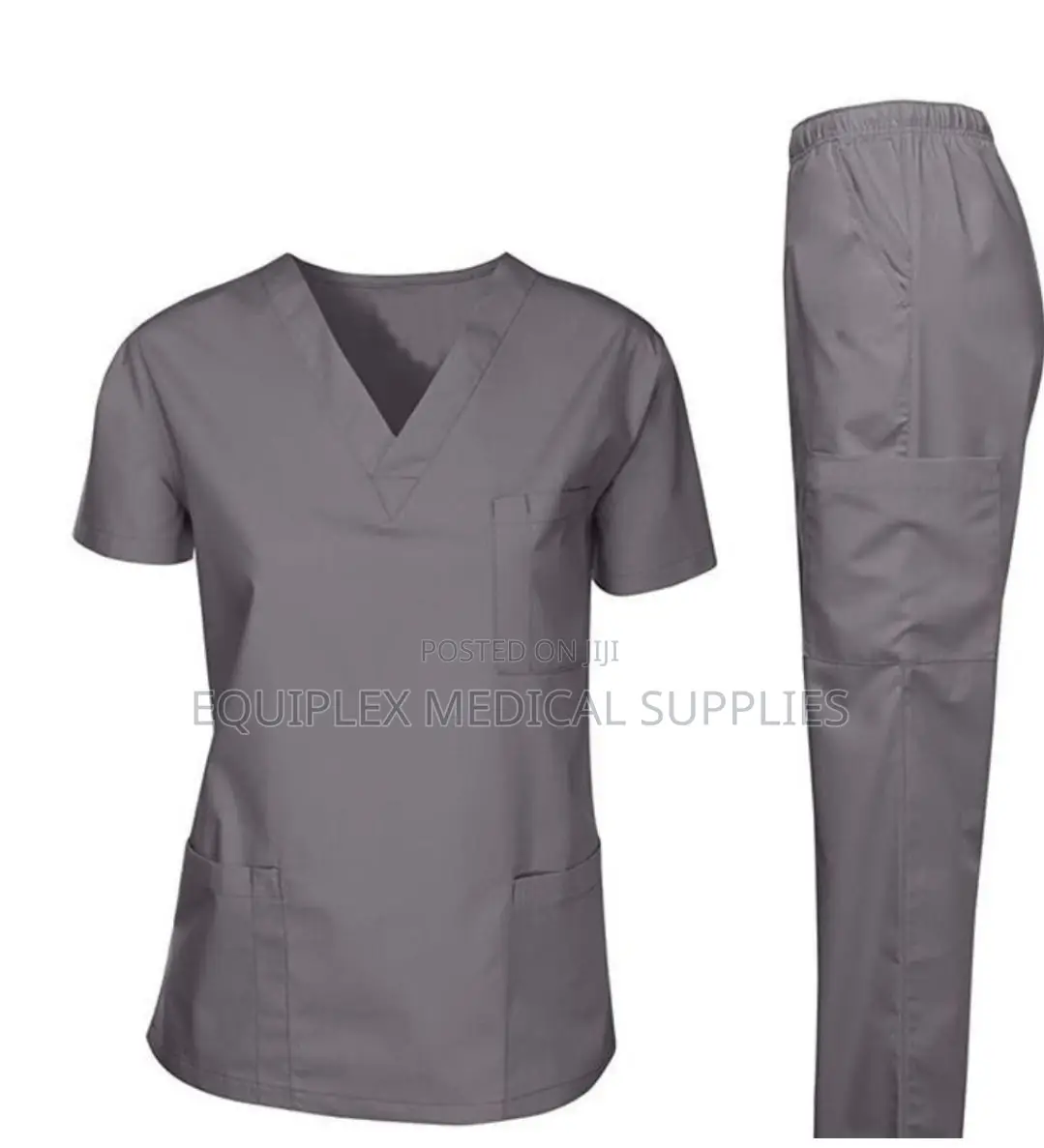 High Quality Pure Cotton Nurse Scrubs (Made on Order)