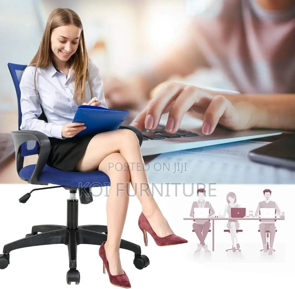 Office Chairs; Mesh Clerical Swivel Office Ergonimic Chairs