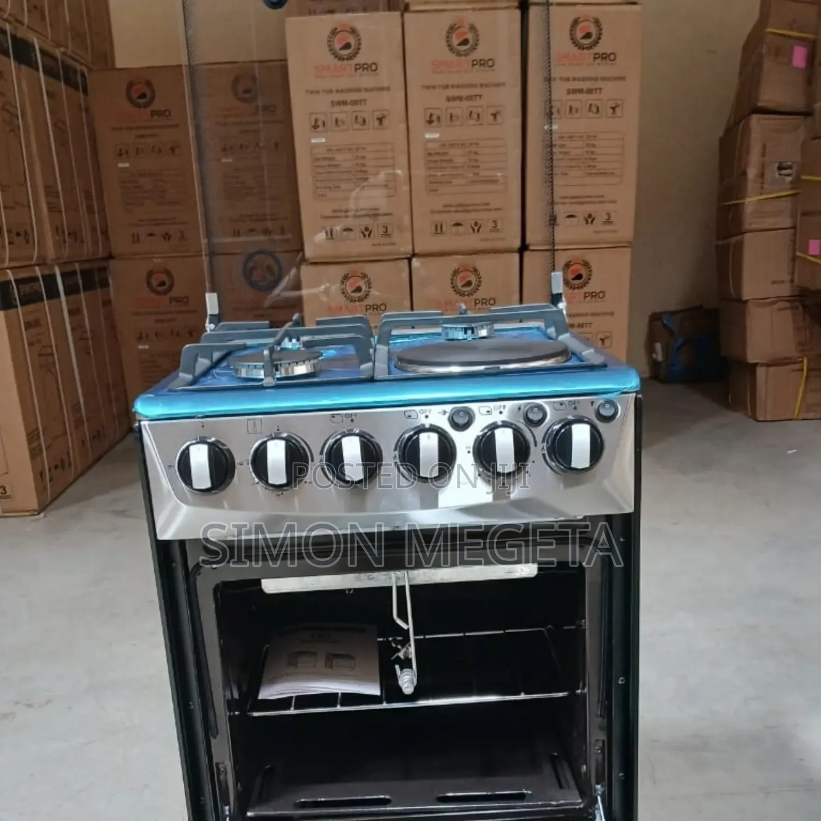 50*55 Smart Pro 3+1 Standing Cooker Restocked