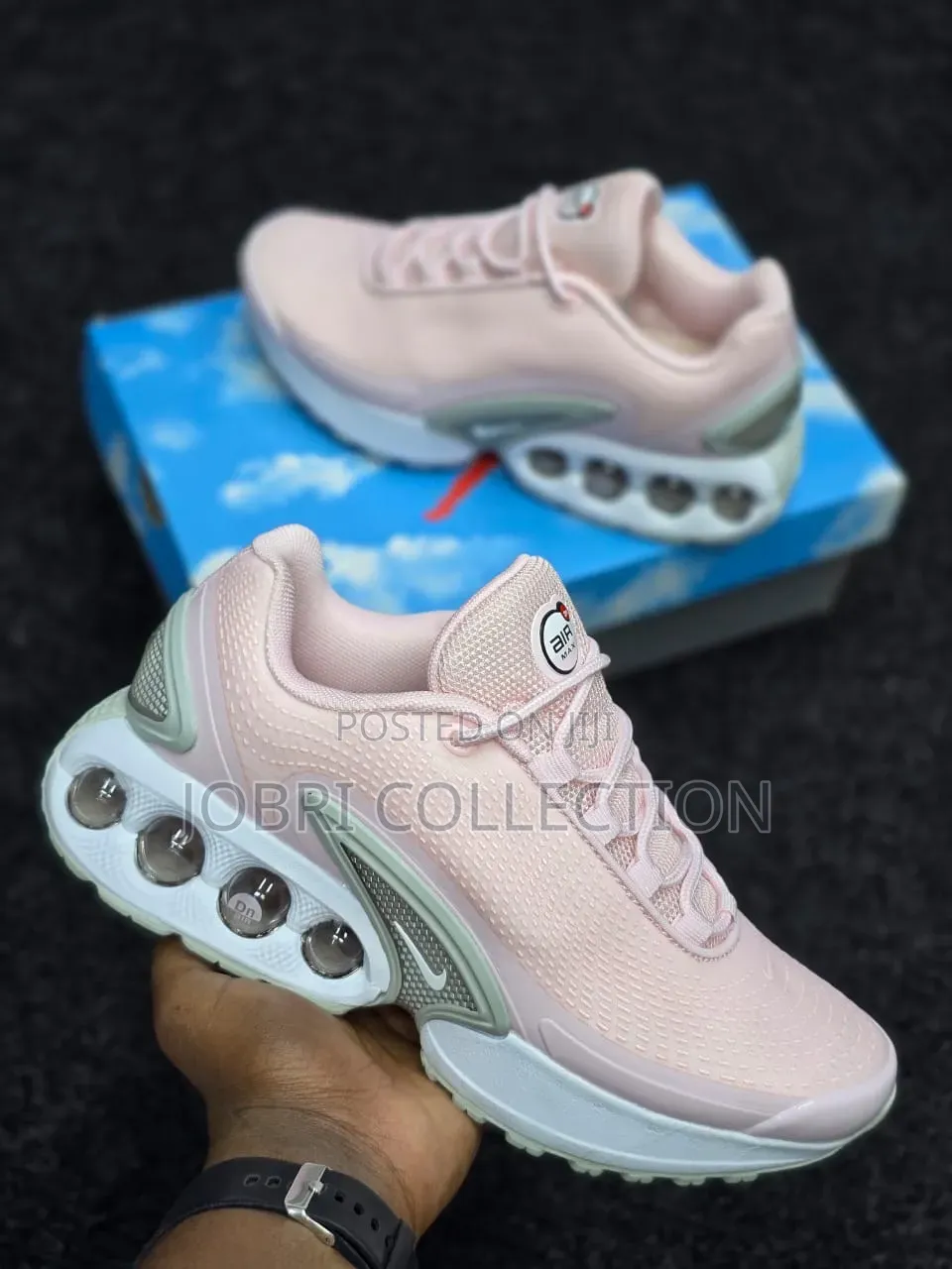 Ladies Nike Airmax Dn Pink Sneakers