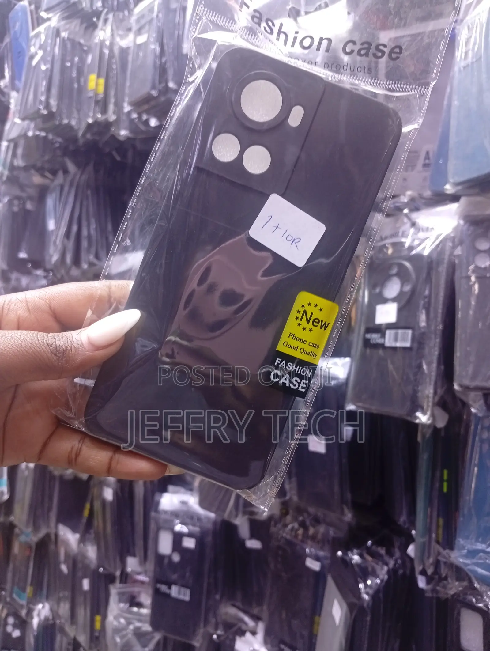Oneplus 10r 5gblack Silicone Phone Case