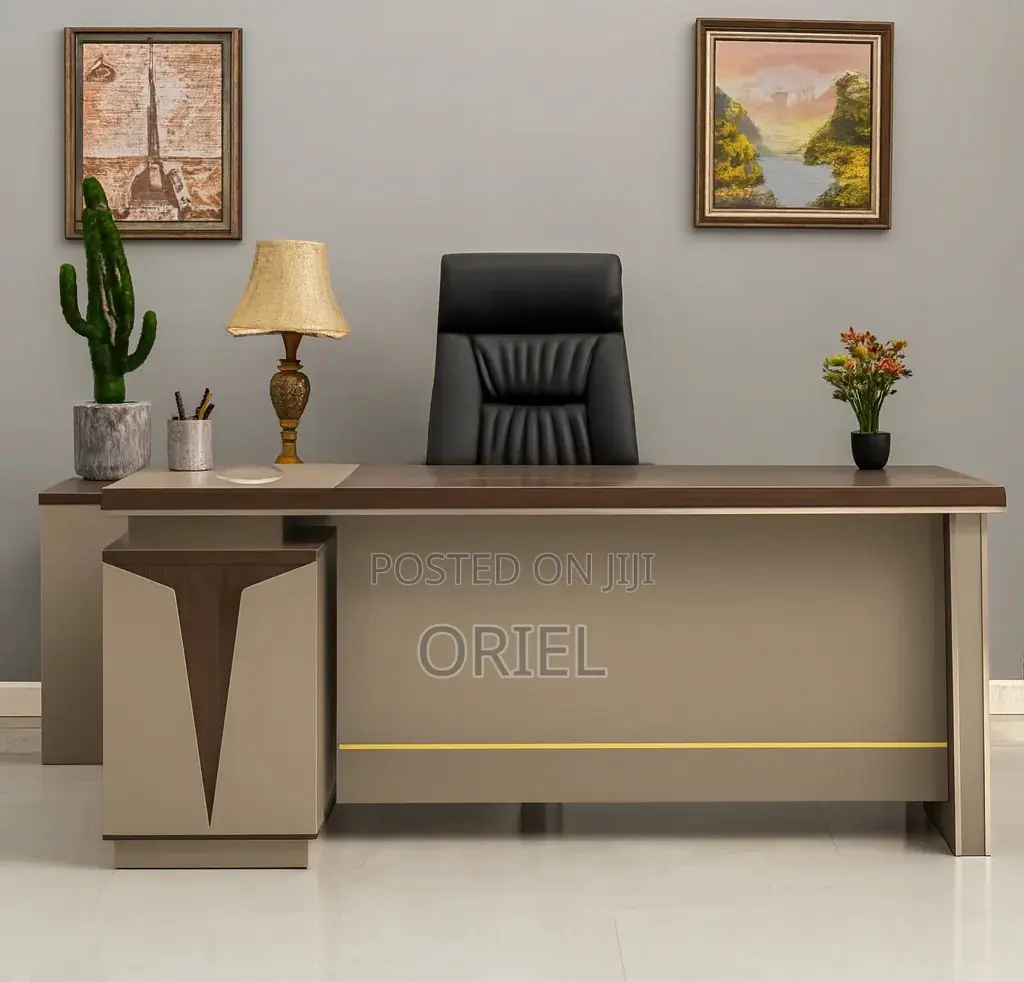 Office Desk : Professional 1600mm Managers L-Shaped Executive Desk