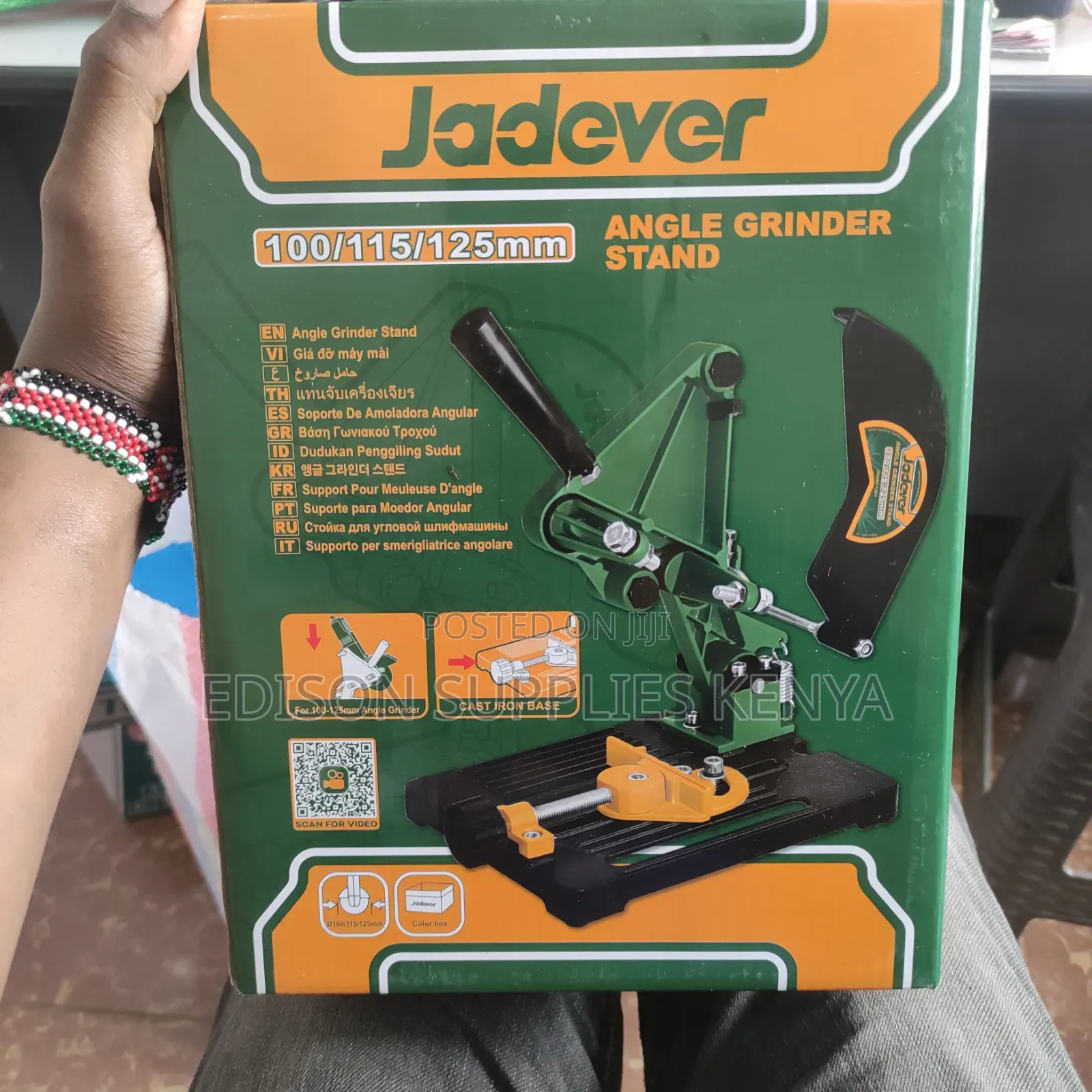 Angle Grinder Stand Jadever Cast Iron Cutting Stand Grinder Holder