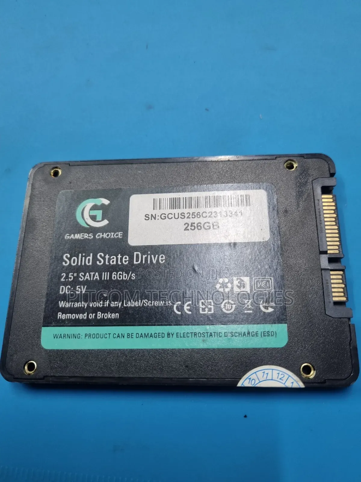 Gamers Choice 256 Gb 2.5 Sata Iii 6gb/S 256gb