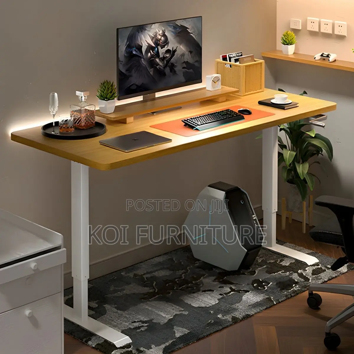 Office Desk; Ergonomic Adjustable Home Office Working 1.8 Meters Desk