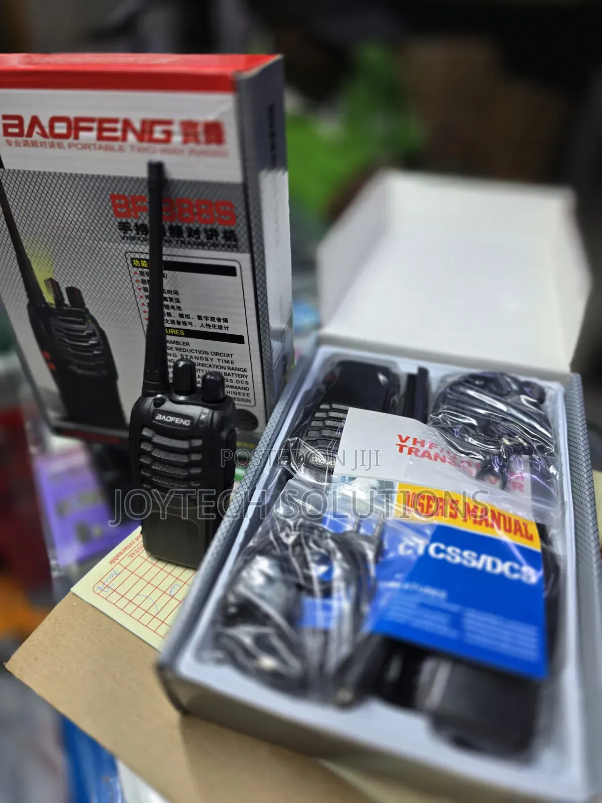 Ctscss / Dcs Radio Calls Bf 888s. Walkie Talkie.