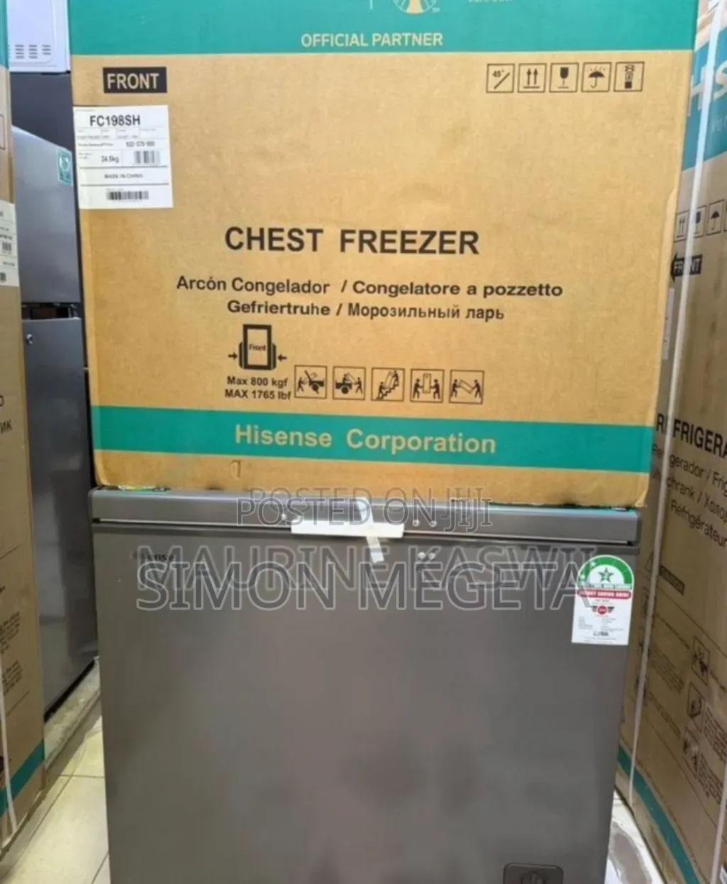 Available Affordable Hisense 198l Freezer