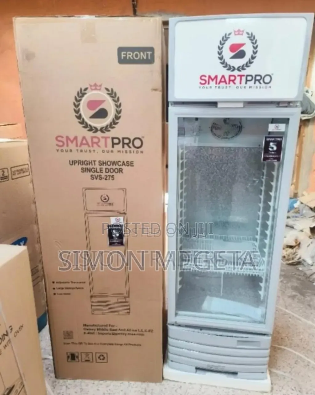 With 2years Warranty Smart Pro 275l Display Fridge