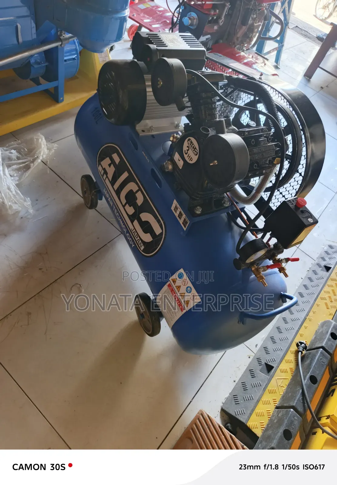 Heavy Duty 100l Air Compressor Available